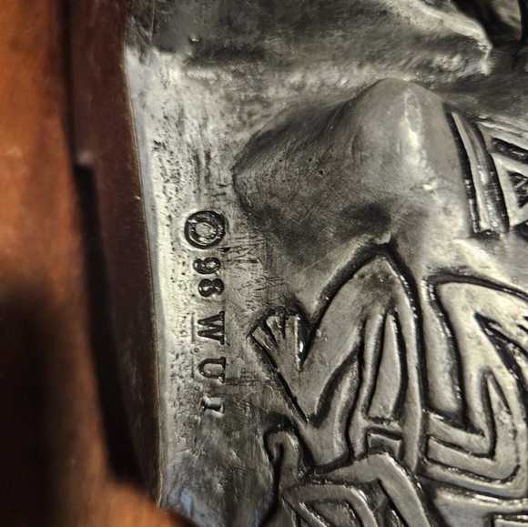 Celtic Skull With Tribal Detail - Picture 3 of 4